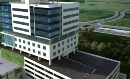 Consultorios- Azuna Cancun-Venta.-Vista aerea edificio