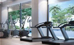 Departamento en venta SLS Cancún gym