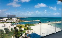 Departamento en venta SLS - Puerto Cancún terraza 1