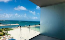 Departamento en venta SLS - Puerto Cancún terraza