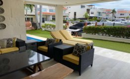 Casa en venta Isla Dorada Cancún terraza